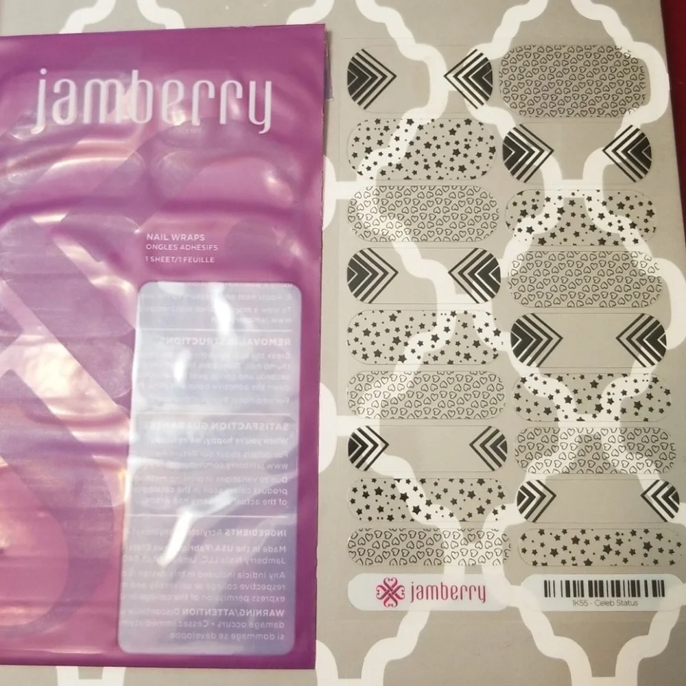 Jamberry Celeb Status Nail Wrap‎
